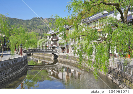 【城崎温泉の風景】 兵庫県豊岡市城崎町湯島 【城崎温泉の風景】 兵庫県豊岡市城崎町湯島 104961072