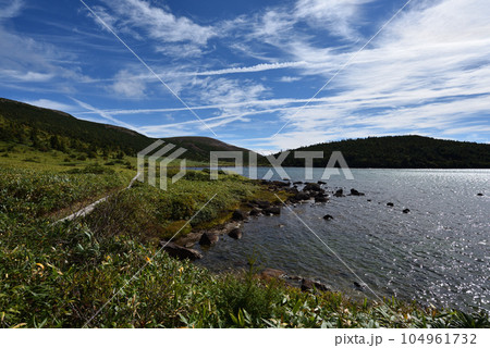 一切経山登山、吾妻連峰、福島県 104961732