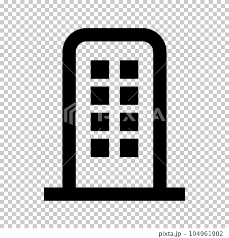 建築圖標。家庭或辦公室。向量。 104961902