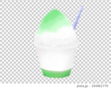 Shaved ice (melon flavor) Shaved ice (melon flavor) 104962770