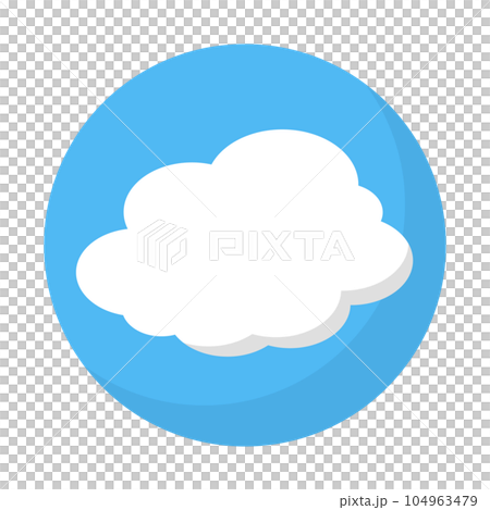 丸い空と雲 丸い空と雲 104963479