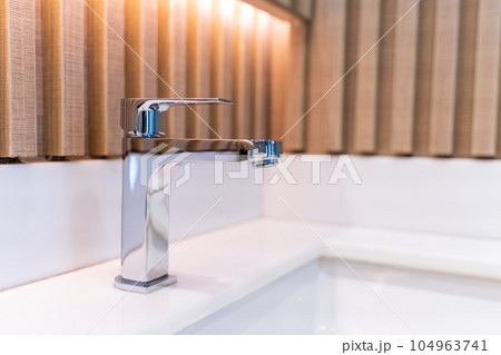faucet or water tap in toilet faucet or water tap in toilet 104963741