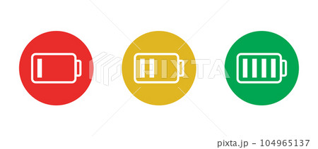 バッテリー セット 電池残量別 104965137