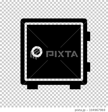 safe silhouette - Stock Illustration [104967969] - PIXTA