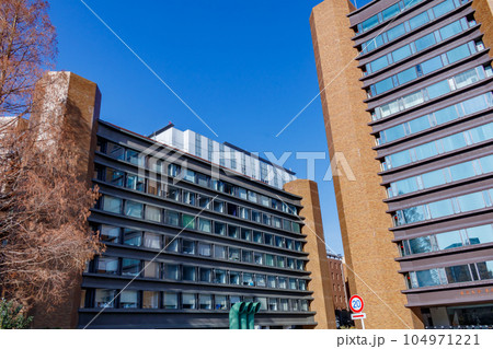 【東京の都市風景】東京大学（本郷）周辺の都市風景 104971221