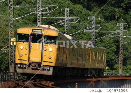 ［JR-V］伯備線115系（岡山⇔新見） 104971598