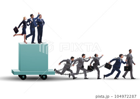 Concept of bossy autocratoc leadership Concept of bossy autocratoc leadership 104972287