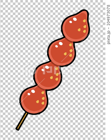 草莓糖插畫素材 草莓糖插畫素材 104973078