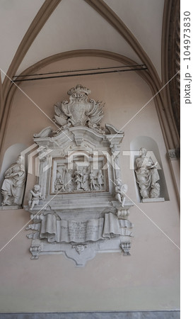 The gate of Porto Nuovo in Palermo, Italy in a beautiful summer day The gate of Porto Nuovo in Palermo, Italy in a beautiful summer day 104973830