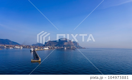 Palermo yacht port marina, Sicily, Italy 104973881