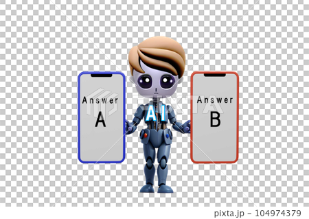 選擇AI給出的答案的圖片 104974379