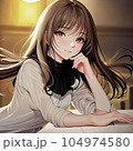 儚げな美少女 104974580