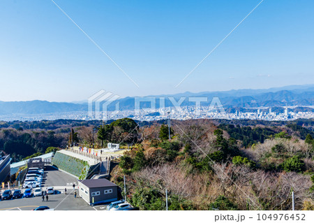 【静岡の景観】日本平からの眺望（静岡中心地方向） 104976452