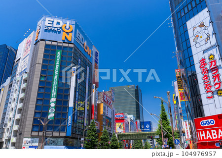 《東京都》秋葉原電気街・都市風景 《東京都》秋葉原電気街・都市風景 104976957