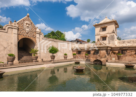 Taman Sari Water Castle, former royal garden of the Sultanate of Yogyakarta in Indonesia Taman Sari Water Castle, former royal garden of the Sultanate of Yogyakarta in Indonesia 104977332