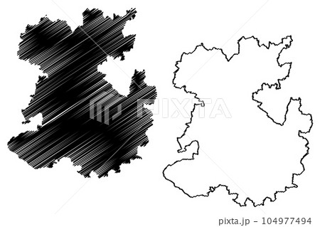 Shropshire District and unitary authority (United Kingdom of Great Britain and Northern Ireland, Ceremonial county Shropshire, Salop, Shrops or Salopian, England) map vector, scribble sketch map Shropshire District and unitary authority (United Kingdom of Great Britain and Northern Ireland, Ceremonial county Shropshire, Salop, Shrops or Salopian, England) map vector, scribble sketch map 104977494