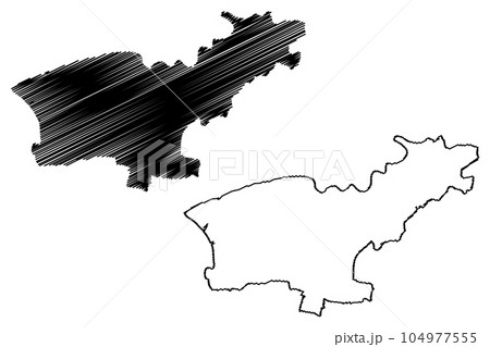 South Ribble Non-metropolitan district, Borough (United Kingdom of Great Britain and Northern Ireland, ceremonial county Lancashire or Lancs, England) map vector illustration, scribble sketch map South Ribble Non-metropolitan district, Borough (United Kingdom of Great Britain and Northern Ireland, ceremonial county Lancashire or Lancs, England) map vector illustration, scribble sketch map 104977555