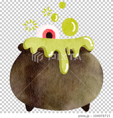 Halloween Magic Pot illustration Halloween Magic Pot illustration 104978715