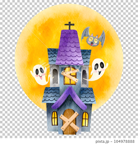Captivating Watercolor Halloween-2 Captivating Watercolor Halloween-2 104978888