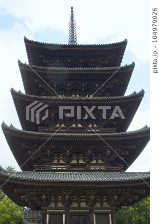 奈良 興福寺 五重塔 奈良 興福寺 五重塔 104979026