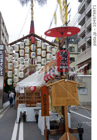 祇園祭 宵山 菊水鉾 京都市 祇園祭 宵山 菊水鉾 京都市 104979971