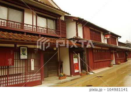 岡山 吹屋 赤い町並みの郵便局 岡山 吹屋 赤い町並みの郵便局 104981141