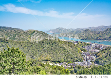 【大師山展望台より城崎温泉街を一望】 兵庫県豊岡市城崎町湯島 【大師山展望台より城崎温泉街を一望】 兵庫県豊岡市城崎町湯島 104984260