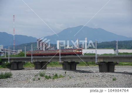 えちごトキめき鉄道 455系 急行越後 姫川鉄橋 えちごトキめき鉄道 455系 急行越後 姫川鉄橋 104984764