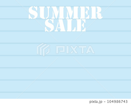 サマーセール summer sale ボーダー サマーセール summer sale ボーダー 104986743