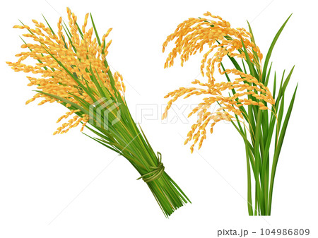 手描き友禅稲穂「実りの秋」タペストリー