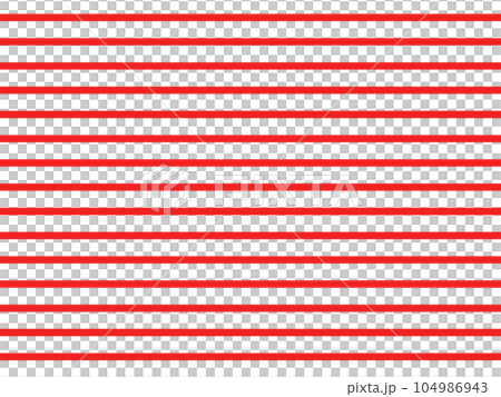 稍粗的邊框圖案紅色 104986943