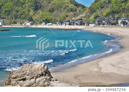 【切浜海水浴場】 兵庫県豊岡市竹野町切濱 104987256