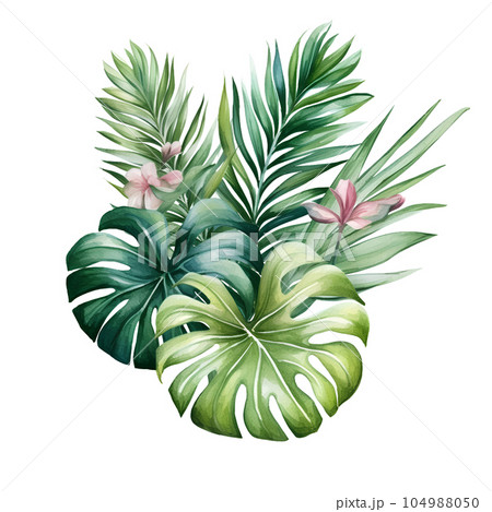 jungle, summer, watercolor, tropical, nature, illustration, plant, leaf, botanical, background, wallpaper, palm, forest, foliage, green, tropic, tree, exotic, paradise, decoration, hawaii, art, jungle, summer, watercolor, tropical, nature, illustration, plant, leaf, botanical, background, wallpaper, palm, forest, foliage, green, tropic, tree, exotic, paradise, decoration, hawaii, art, 104988050
