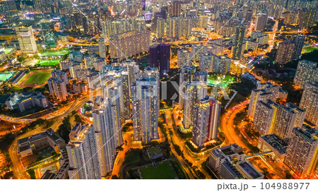 July 12 2023 the estate at the Kowloon bay, Hong kong 104988977