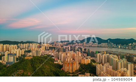 July 12 2023 the landscape of Shum Wan Shan hong kong 104989004