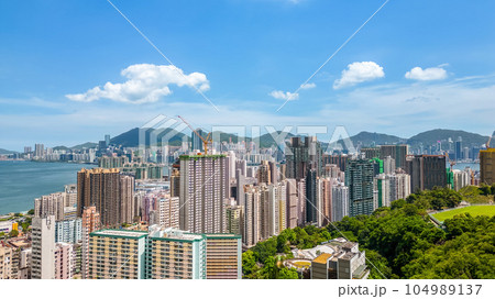 July 14 2023, Charming To Kwa Wan, a vibrant neighborhood in Hong Kong 104989137