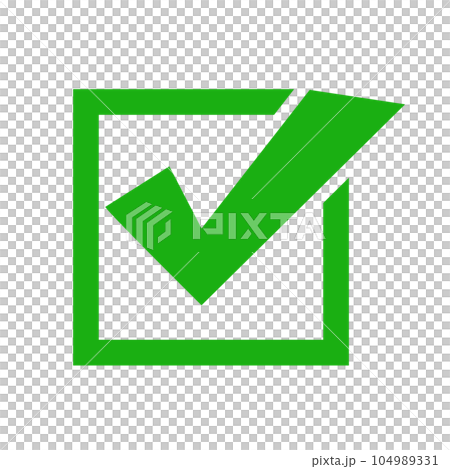 チェックポイント・チェックボックス チェックポイント・チェックボックス 104989331