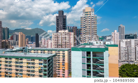 July 14 2023, Charming To Kwa Wan, a vibrant neighborhood in Hong Kong 104989500