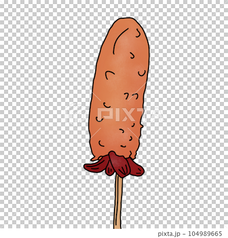 Corn dog Corn dog 104989665
