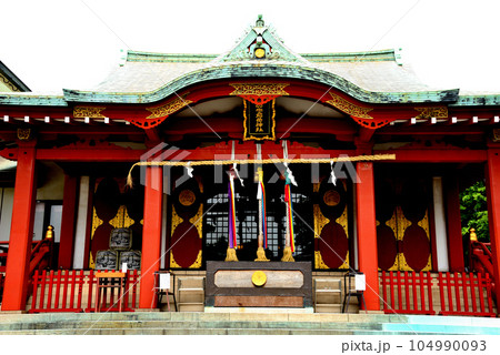 大田区 穴守稲荷神社の拝殿 104990093