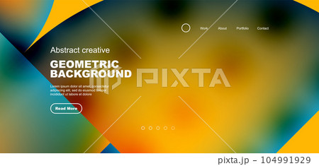Circles, round shapes and lines with fluid gradients abstract background. Vector illustration for wallpaper, banner, background, leaflet, catalog, cover, flyer Circles, round shapes and lines with fluid gradients abstract background. Vector illustration for wallpaper, banner, background, leaflet, catalog, cover, flyer 104991929