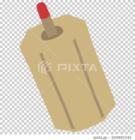 Illustration of a simple deformed omikuji Illustration of a simple deformed omikuji 104993345