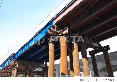 仮設跨線橋(道路橋) 仮設跨線橋(道路橋) 104994464
