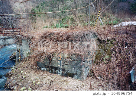 夕張線登川支線 楓-登川 橋台 夕張線登川支線 楓-登川 橋台 104996754