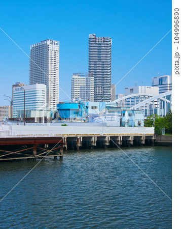 【東京都】　勝どき・月島　都市景観（2022年5月） 104996890
