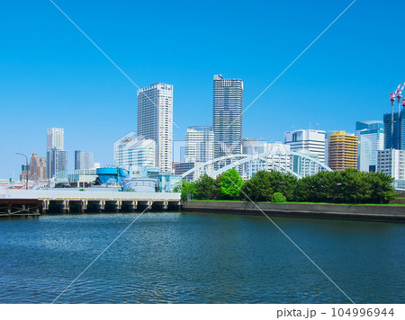 【東京都】　勝どき・月島　都市景観（2022年5月） 104996944