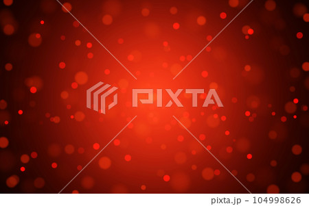 Red color bokeh soft light abstract backgrounds, Vector eps 10 illustration bokeh particles 104998626