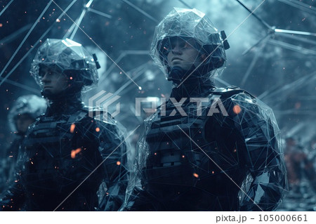 An army of cloned people. War and cloned soldiers. 105000661