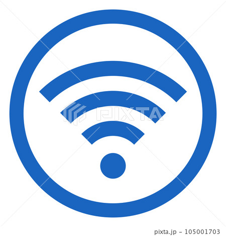 Wi-Fiアイコン（Wifi icon.） 105001703