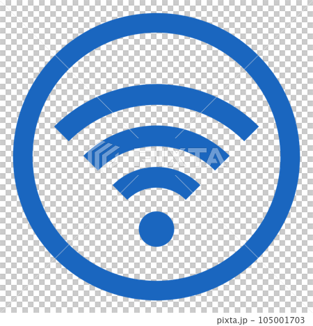 Wi-Fiアイコン（Wifi icon.） 105001703